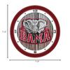 SunTime Alabama Crimson Tide - Weathered Wall Clock view 3