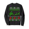 Ugly Christmas Sweater Motocross Biker Gift Sweatshirt view 1