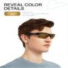 Mryok Women's Plus Polarized Replacement Lenses Compatible with Oakley Feedback OO4079 Sunglasses, HD Polarized, UV Protection, Impact Resistant & Perfectly Fit - Bronze Gold view 3