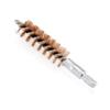 BOOSTEADY 5 Pcs Phosphor Bristle Bronze Bore Gun Cleaning Brush for Pistol Shotgun with 50 Professional Square Patches Multi-Caliber view 4