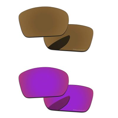 PapaViva Lenses Replacement for Oakley Big Taco OO9173 Sunglasses Bronze Golden & Midnight Sun