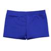 ranrann Kids Girls Gymnastic Shorts Stretchy Booty Boyshorts Boy Cut Sports Dance Running Activewear Blue 9-10 view 3