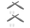 2 Pair Gray Replacement Earsocks & Nosepieces Kits for Oakley Crosshair 2.0 OO4044 view 1