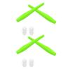 2 Pair Green Replacement Earsocks & Nosepieces Kits for Oakley Crosshair 2.0 OO4044 view 1