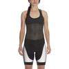 Giro W Chrono Expert Reflective Halter Bib Short Womens Adult Cycling Shorts - Black Reflective (2020) - Large view 1