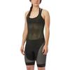 Giro W Chrono Expert Reflective Halter Bib Short Womens Adult Cycling Shorts - Black Reflective (2020) - Large view 2