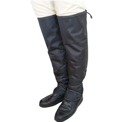 Oncefirst Adult Kids Waterproof Guard Leggings Gaiters Anti Bite Guard Cover Black Adult XL (Height:68.1"-70.8")