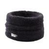 JANGANNSA Fleece Boys Girls Scarf Warm Winter Autumn Kids Collar Scarf Neck Warmer Children Scarf 1-6Y (Dark Gray) view 1