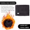 JANGANNSA Fleece Boys Girls Scarf Warm Winter Autumn Kids Collar Scarf Neck Warmer Children Scarf 1-6Y (Dark Gray) view 3
