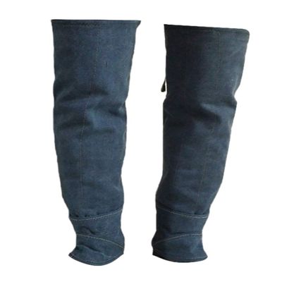 Oncefirst Adult Kids Waterproof Guard Leggings Gaiters Anti Bite Guard Cover Blue Adult XL (Height:68.1"-70.8")