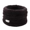 JANGANNSA Fleece Kids Scarf - Warm Winter Autumn Collar Neck Warmer 1-6Y (Black) view 1