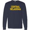 UGP Campus Apparel AL01 - Central Oklahoma Bronchos Basic Block Long Sleeve - 2X-Large - Navy view 1