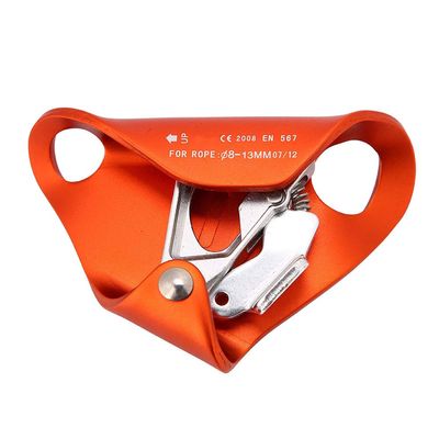 Dioche Climbing Chest Ascender, Rock Climbing Ascender Abdominal Safety Gear Mountaineering Equipment(Orange)