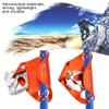 Dioche Climbing Chest Ascender, Rock Climbing Ascender Abdominal Safety Gear Mountaineering Equipment(Orange) view 2