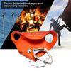 Dioche Climbing Chest Ascender, Rock Climbing Ascender Abdominal Safety Gear Mountaineering Equipment(Orange) view 4