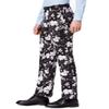 I.N.C Mens Ottoman Floral Casual Chino Pants, Black, 33W x 32L view 3