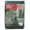 Emergency Zone Children's Emergency Poncho, Weather Protection, Rain Gear, (Green, 200 Pack) view 1