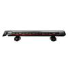 KUAT Grip 4 Durable Universal Car SUV Rooftop Crossbars Mounted Winter Sports Gear Hauling Transportation Slide-Out Locking Clamshell Rack, Fits 6 Skis/4 Snowboards - Gray with Orange Anodize view 3