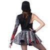 Alexandra Collection Youth Punk Rock Princess Hip Hop Neoprene Skater Skirt Dance Costume Red Youth Large view 2