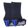 Schiek Sports 1900 Ultimate Hand Grip - 9 mm Thick Neoprene Grips for Weight Lifting (Blue, Large) view 1