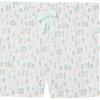 Amazon Essentials Women's Poplin Short and Sleep Tee Set, Mint Green White Cactus, Large view 4