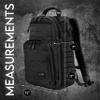 TLO Outdoors TacPack24L Tactical Backpack - Water Resistant 24 Liter Capacity Daypack, Rucksack, Gear Bag, Laptop Bag view 3