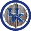 SunTime Kentucky Wildcats - Weathered Graphic Wall Clock -Silent Non-Ticking - 11.5" view 1