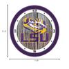 SunTime LSU Tigers - Weathered Wall Clock view 3