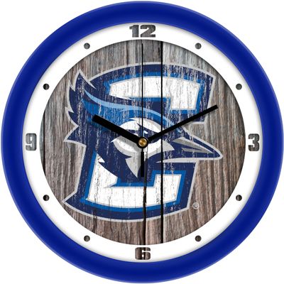 SunTime Creighton University Bluejays - Weathered Wood Wall Clock
