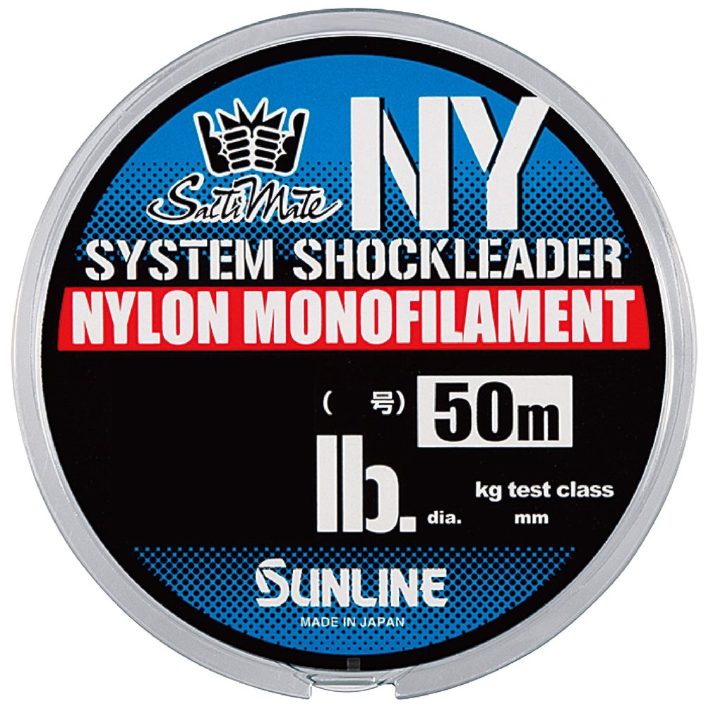 Sunline NY System Shock Leader Nylon 50m 130lb (9390)