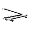 KUAT Grip 6 Durable Universal Car SUV Rooftop Crossbars Mounted Winter Sports Gear Hauling Transportation Slide-Out Locking Clamshell Rack, Fits 6 Skis/4 Snowboards - Pearl with Silver Anodize view 1