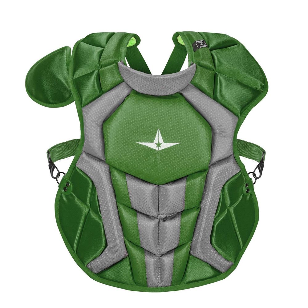 All-Star CPCC1216S7XDG S7 Axis Chest Protector/Meets NOCSAE/Ages 12-16 DG
