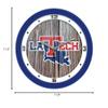 SunTime Louisiana Tech Bulldogs - Weathered Wood Wall Clock view 3