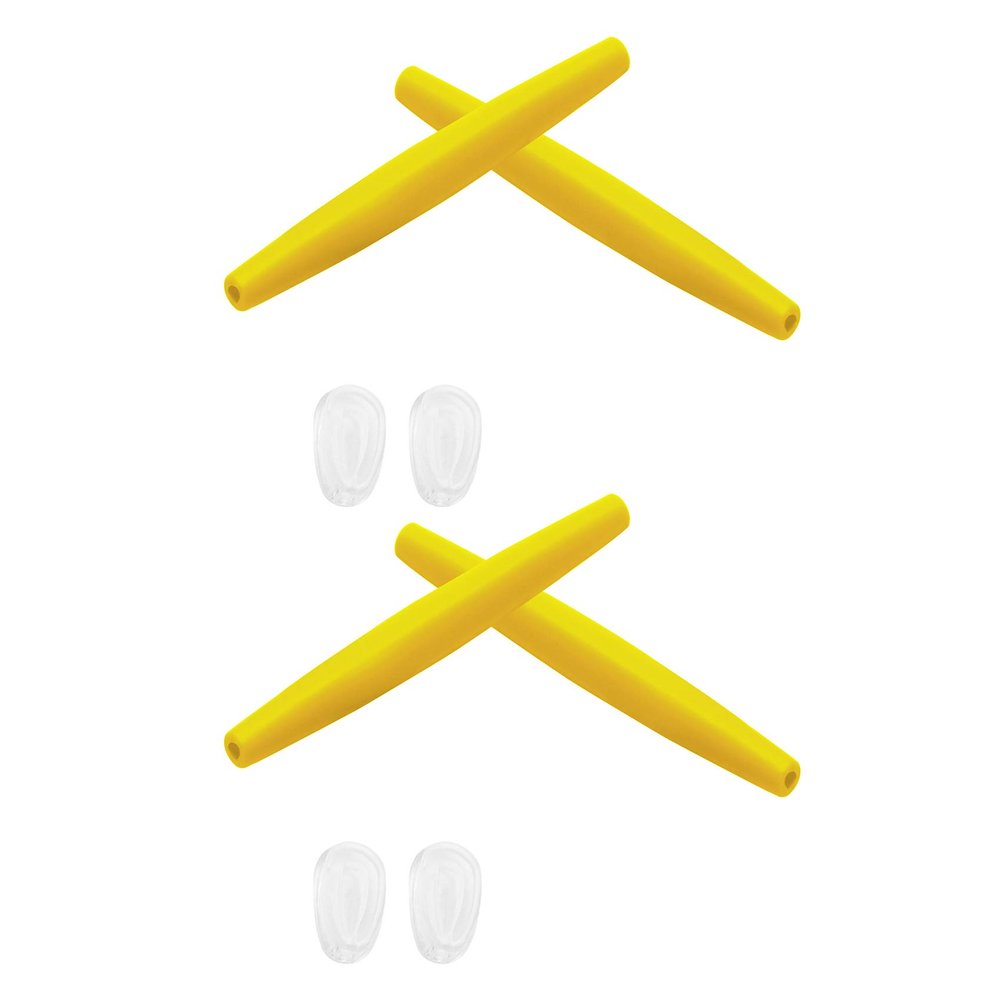 2 Pair Yellow Replacement Earsocks & Nosepieces Kits for Oakley Crosshair New 2012 OO4060
