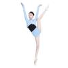 118146001 Baiwu Girls Ballet Cross Front Sweater Ballet Hand Protect Warm up Dancewear (L 170, Ice Blue) view 4