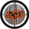SunTime Oklahoma State Cowboys - Weathered Wood Wall Clock view 1