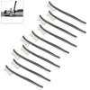 MaximalPower Double-Ended Gun Cleaning Brushes 7 Inch Nylon All Purpose Cleaning Brush with Plastic Handle, 10 Pack view 1