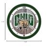 SunTime Ohio University Bobcats - Weathered Wood Wall Clock view 3