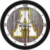 SunTime Appalachian State Mountaineers - Weathered Wood Wall Clock view 1
