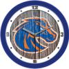 SunTime Boise State Broncos - Weathered Wood Wall Clock view 1