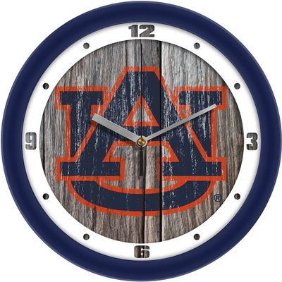 SunTime Auburn Tigers - Weathered Wall Clock