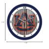 SunTime Auburn Tigers - Weathered Wall Clock view 3
