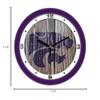 SunTime Kansas State Wildcats - Weathered Wood Wall Clock view 3