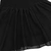 Alvivi Kids Girls Team Basic Long Sleeve Ballet Dance Dress Gymnastics Leotard Skirt Cotton Dancewear Black 8-10 view 4