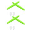 2 Pair Green Replacement Earsocks & Nosepieces Kits for Oakley Crosshair New 2012 OO4060 view 1