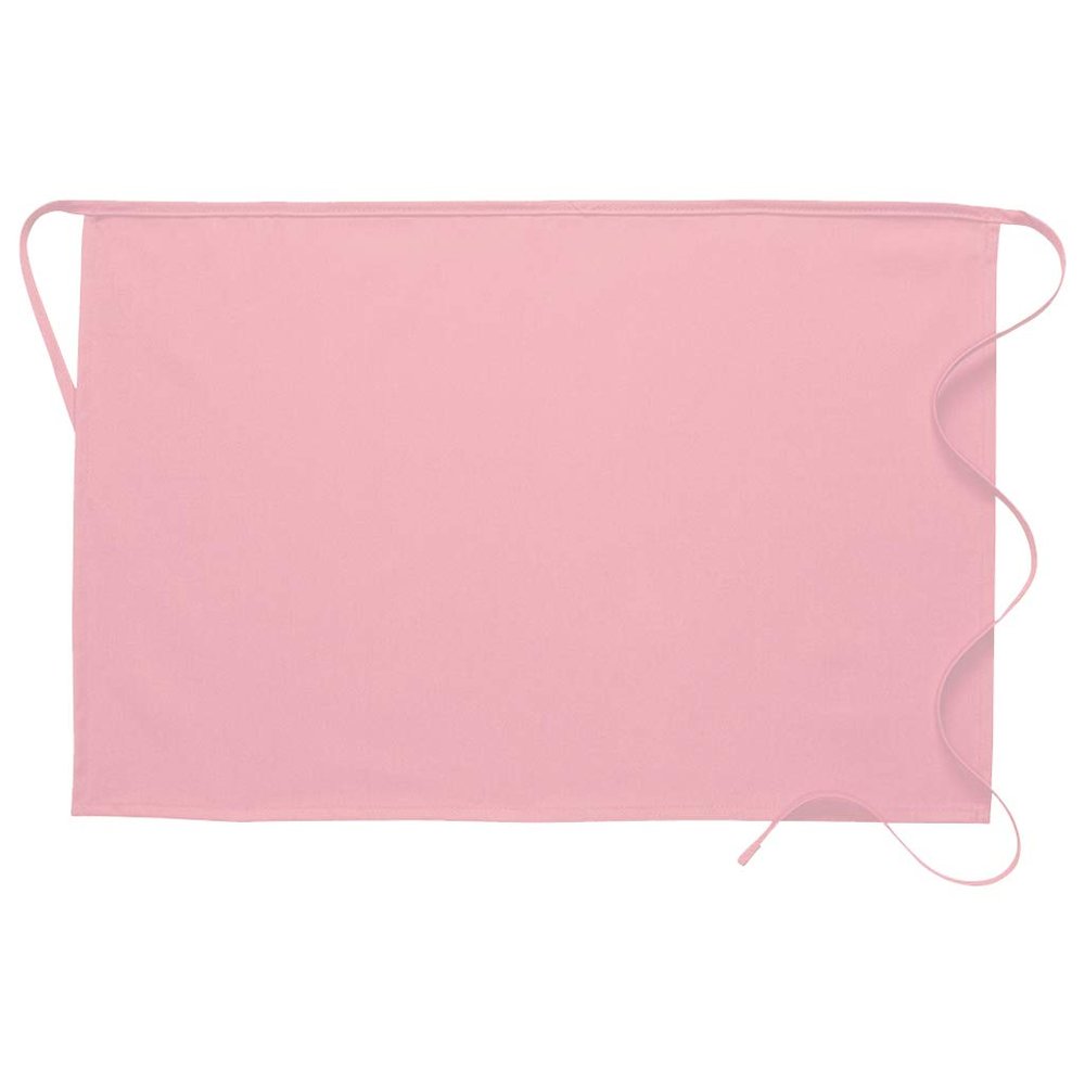 DayStar Apparel 110NP No Pocket Half Bistro Apron, Pink
