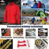 Long Sleeve Shirts Windbreaker Customize Your Logo Workwear Jackets for Outdoor Team Work Uniform Unisex (Woman S, Red) view 4