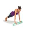 OPTP PRO-Roller Standard Density Foam Roller, Half-Round 36 Inch Foam Roller for Exercise and Physical Therapy, Green 36" x 3" view 2