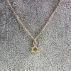 COLORFUL BLING Dainty Lucky Elephant Horseshoe Clavicle Chain Key Angel Wing Hexagram Star Pendant Necklace Friendship BFF Jewelry-Hexagram view 3