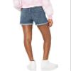 Amazon Essentials Women's Mid-Rise Slim Fit 4" Denim Shorts, Vintage Wash, 2 view 3